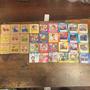 33 LITTLE CHUNKY BOOKS w/ Vehicle Books, Princess Books &